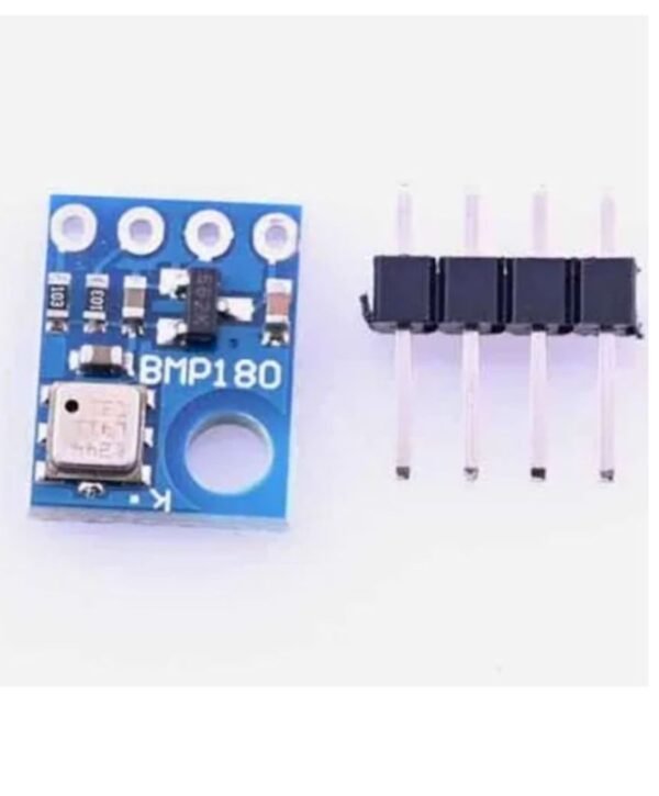 GY-68 BMP180 digital barometric pressure sensor module compatible with Arduino and ESP32 for weather monitoring and altitude measurement projects