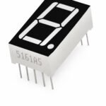 0.56 inch red seven segment display common cathode module compatible with Arduino, ESP32 and microcontroller based electronics projects