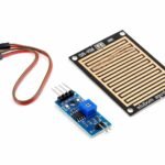 Rain drop sensor module compatible with Arduino and ESP32 for rain detection and weather monitoring projects